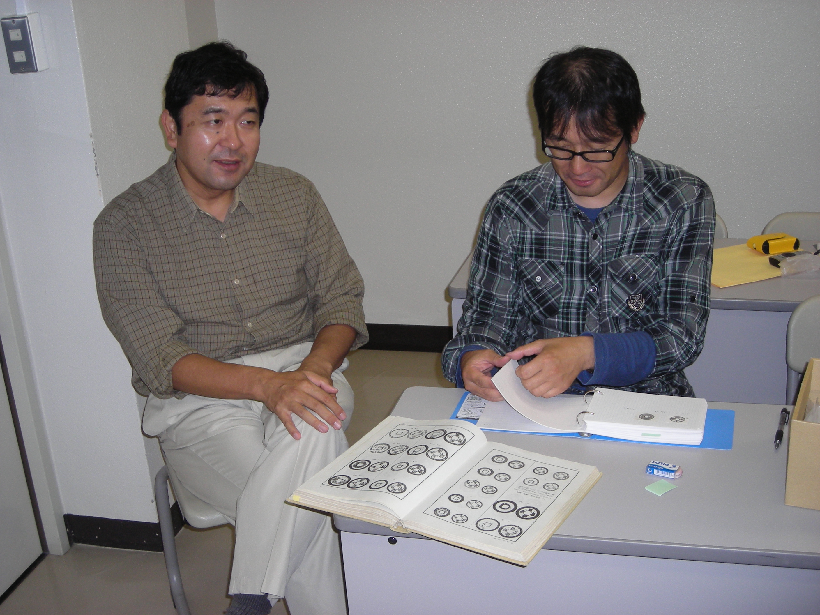 三宅先生と中村先生