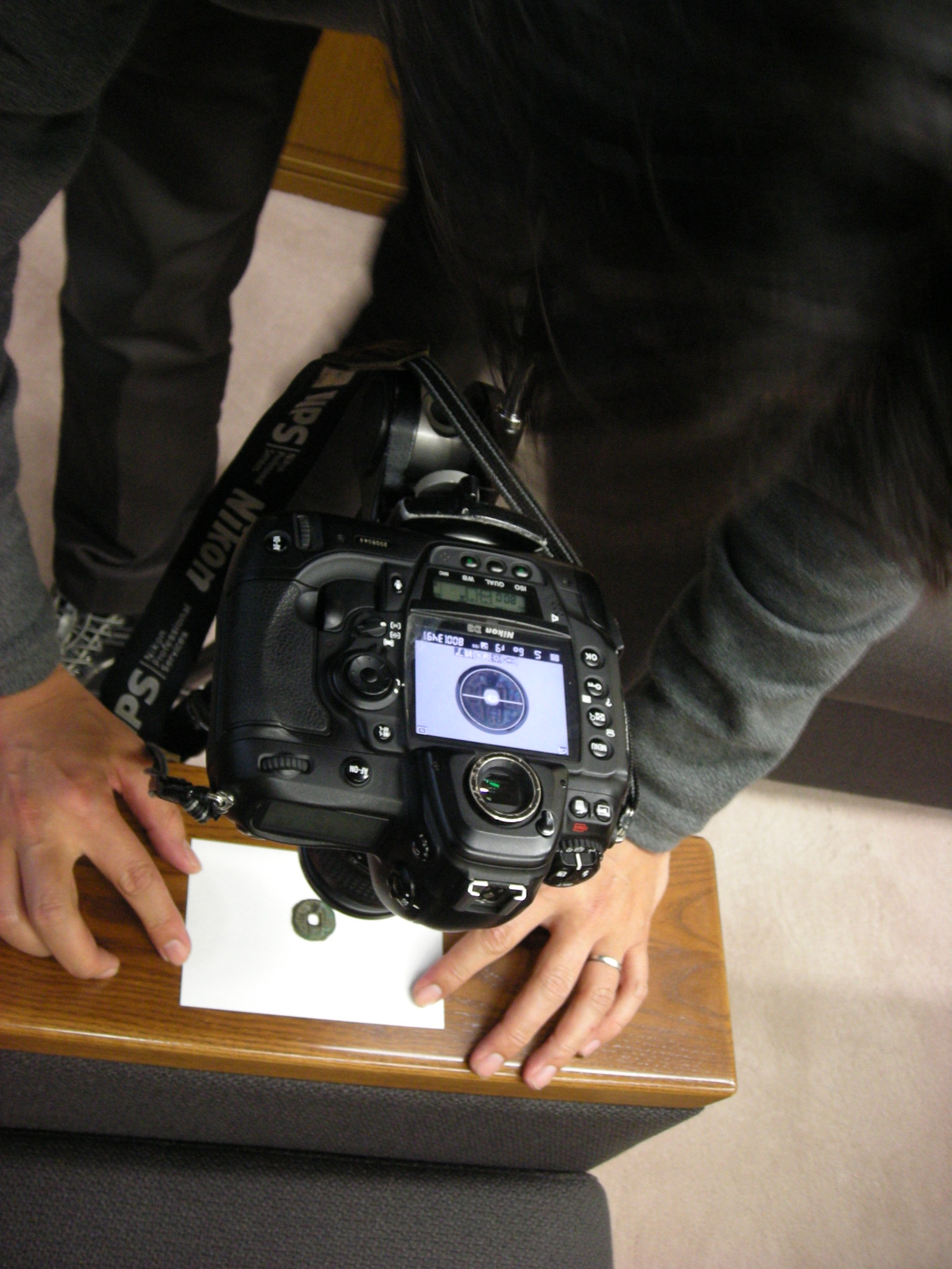 開泰元寳を撮影