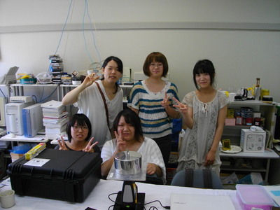 弘前大学赤平さんと埋蔵文化財研究会の面々