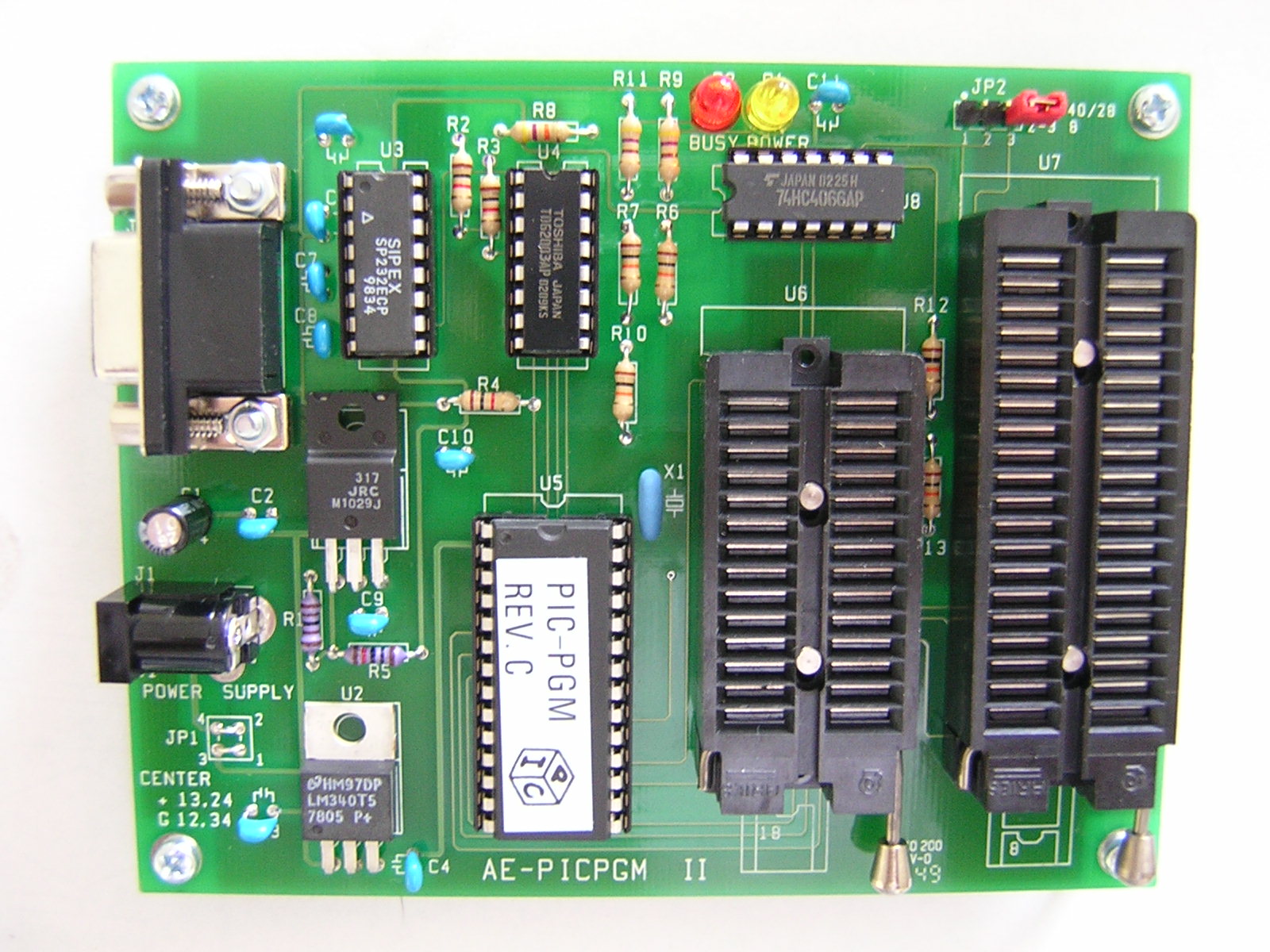 AKI-PICプログラマーVer.3.5キット VerUPモジュール付: 開発